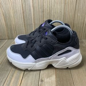 Adidas Yung 96 Athletic Shoes Black/White Women’s Size 7 Men’s Size 5.5